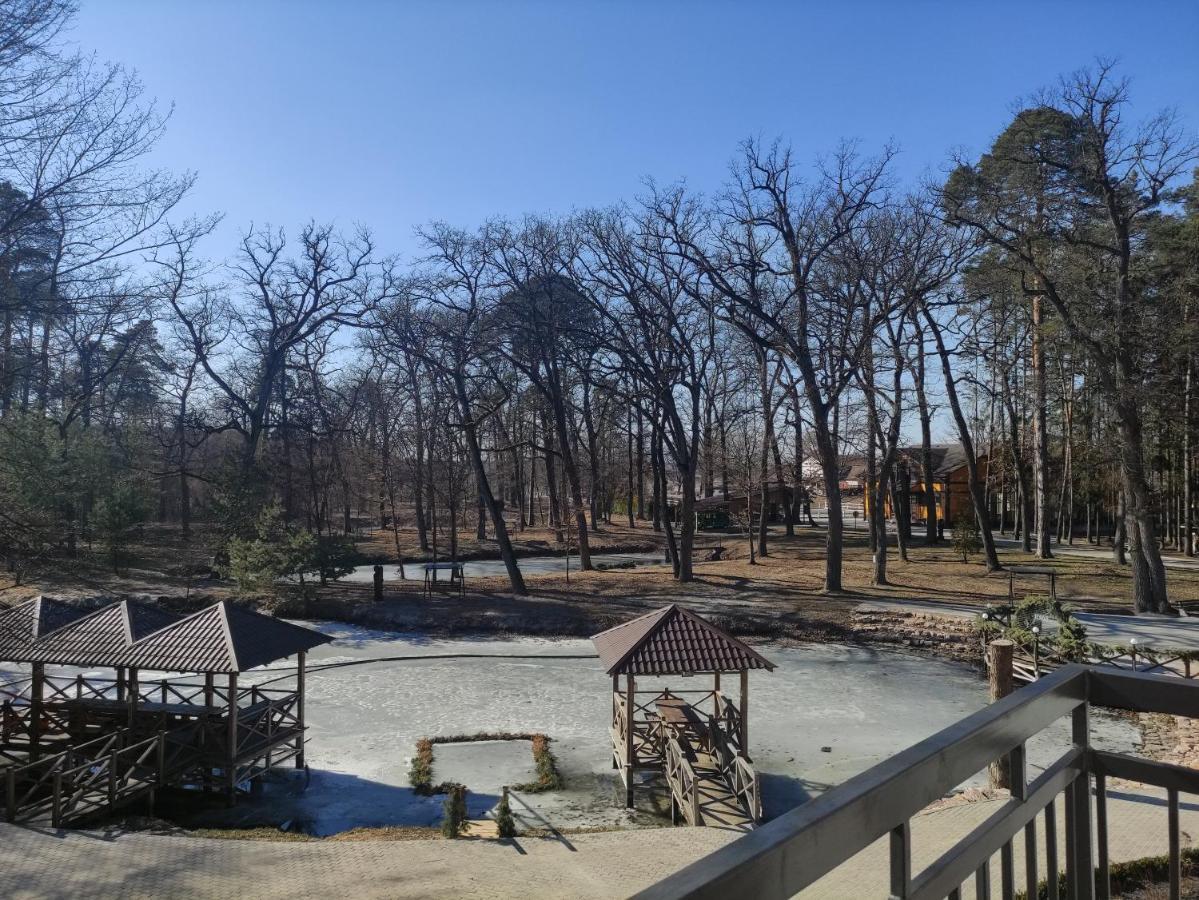 Мисливець В Комплексі "Сокіл" Hotel Susk Bagian luar foto